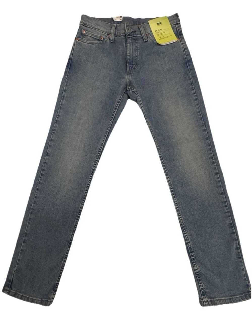Levi’s 511 Slim Jeans Men 29x30 Light Wash Stretch New With Tags